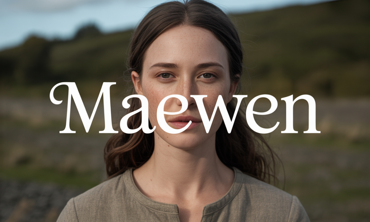 Illustration de Maewen, Prénoms