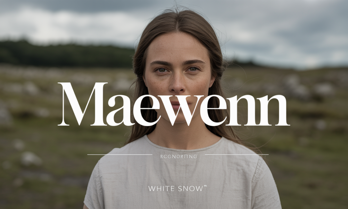 Illustration de Maewenn, Prénoms