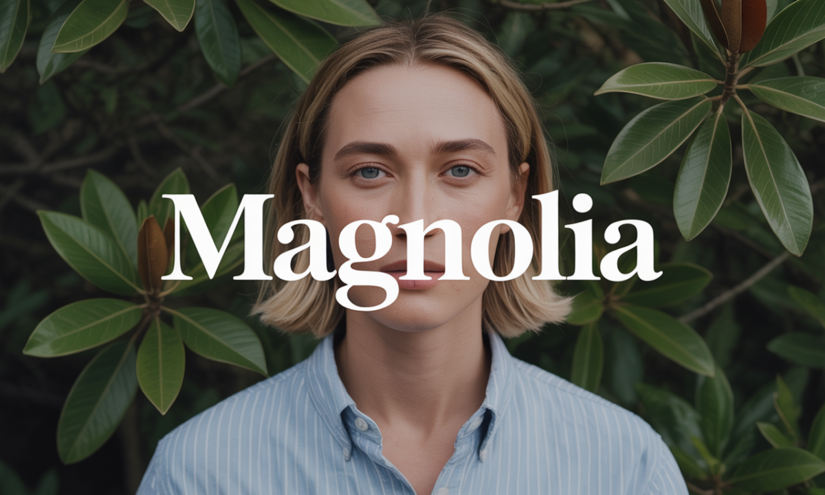 Illustration de Magnolia, Prénoms
