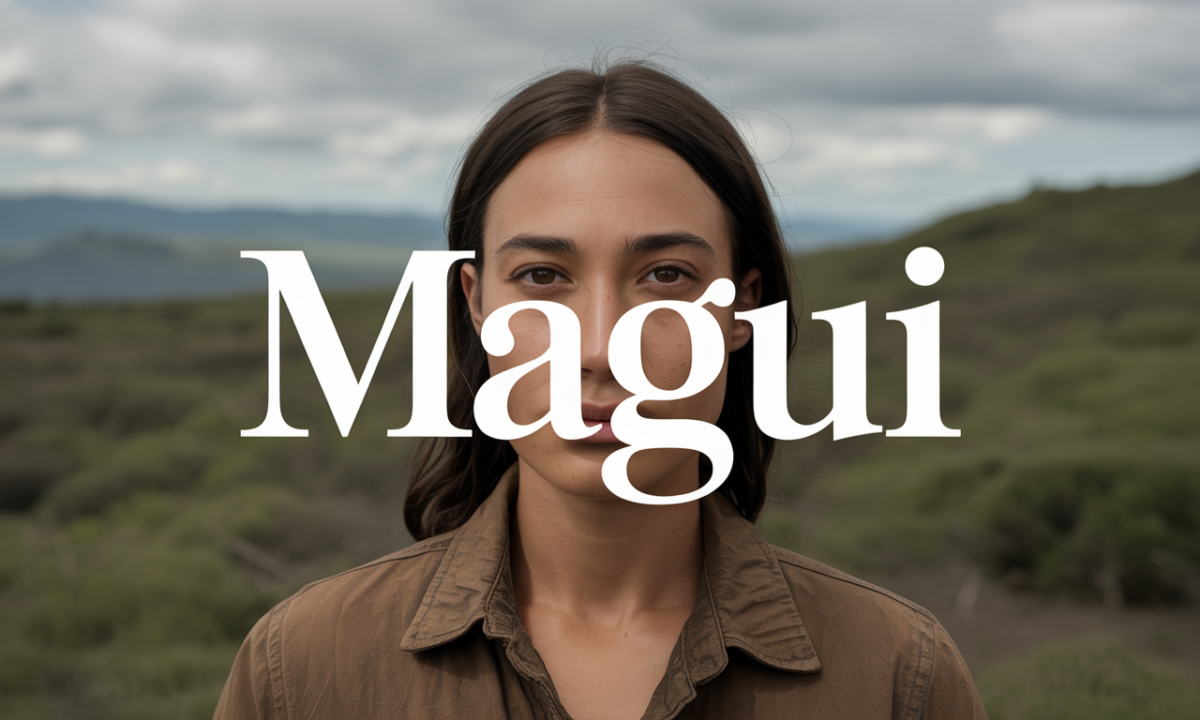 Illustration de Magui, Prénoms