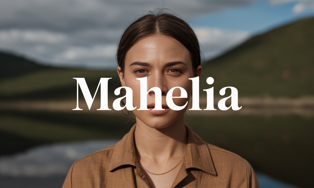 Illustration de Mahelia, Prénoms