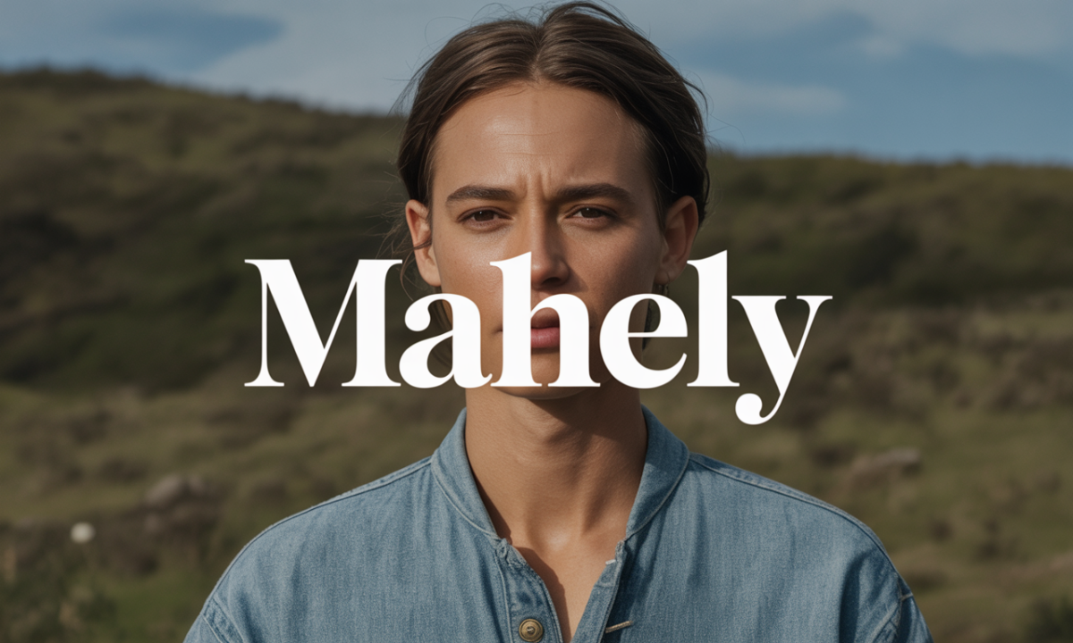 Illustration de Mahely, Prénoms