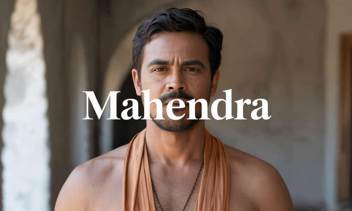 Illustration de Mahendra, Prénoms