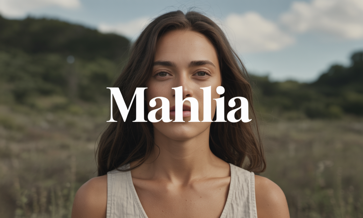 Illustration de Mahlia, Prénoms