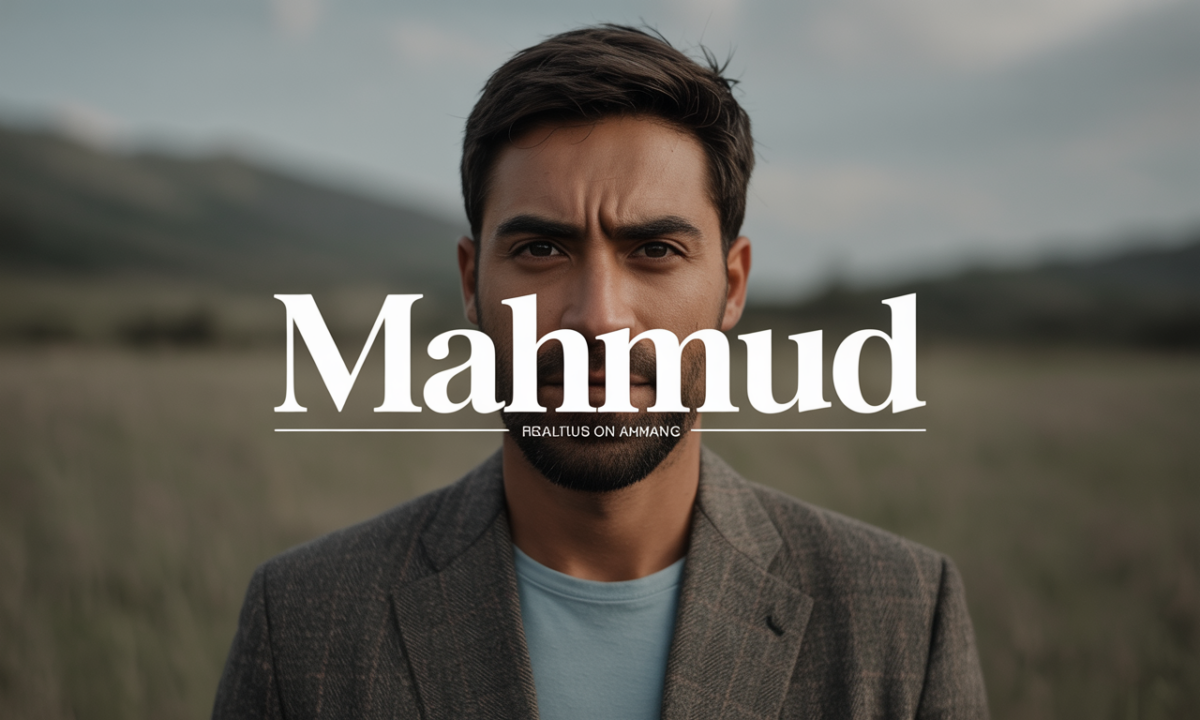 Illustration de Mahmud, Prénoms