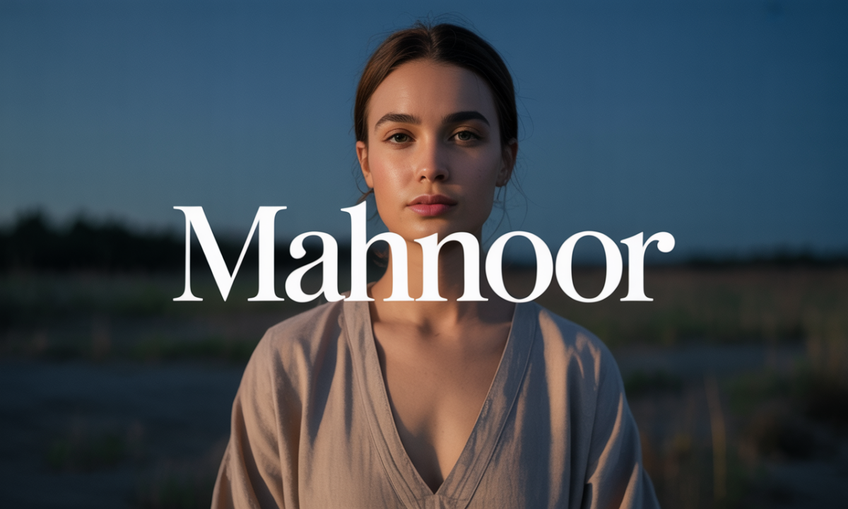 Illustration de Mahnoor, Prénoms