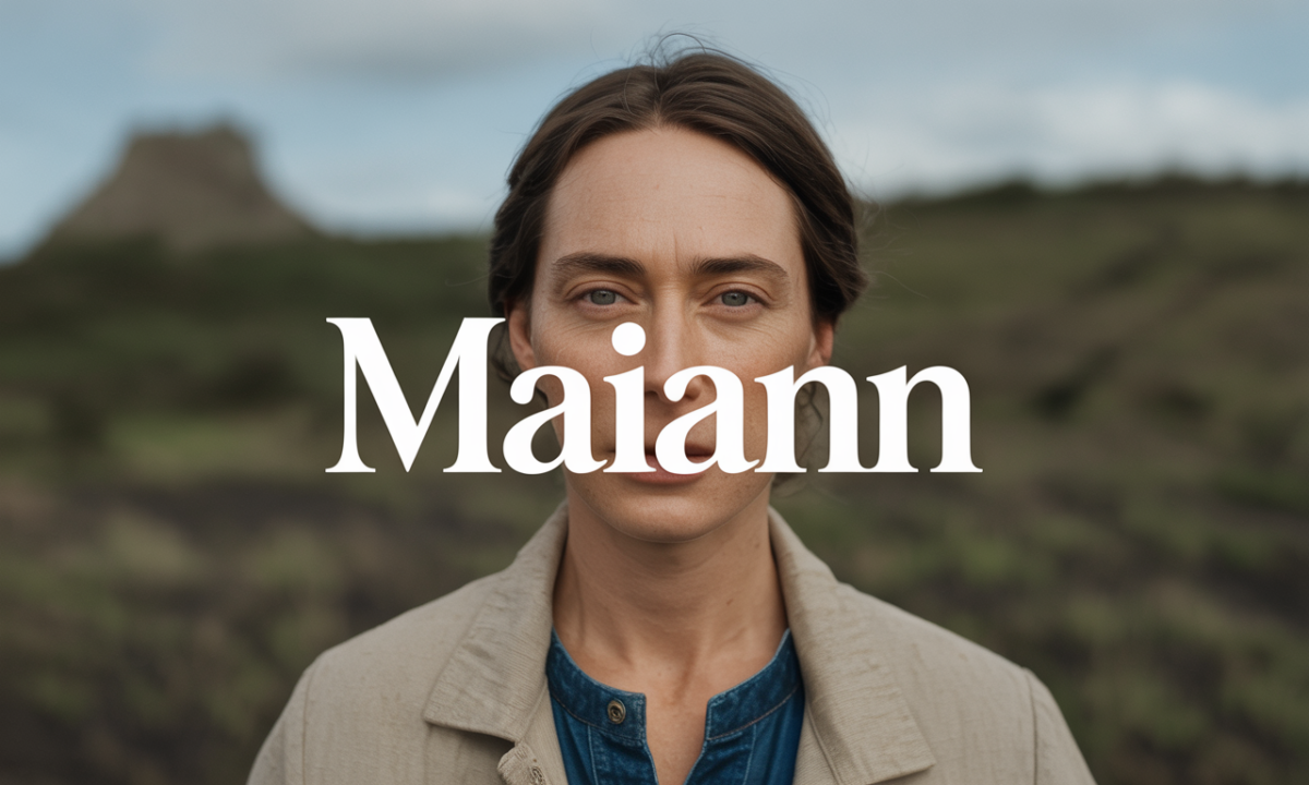 Illustration de Maiann, Prénoms