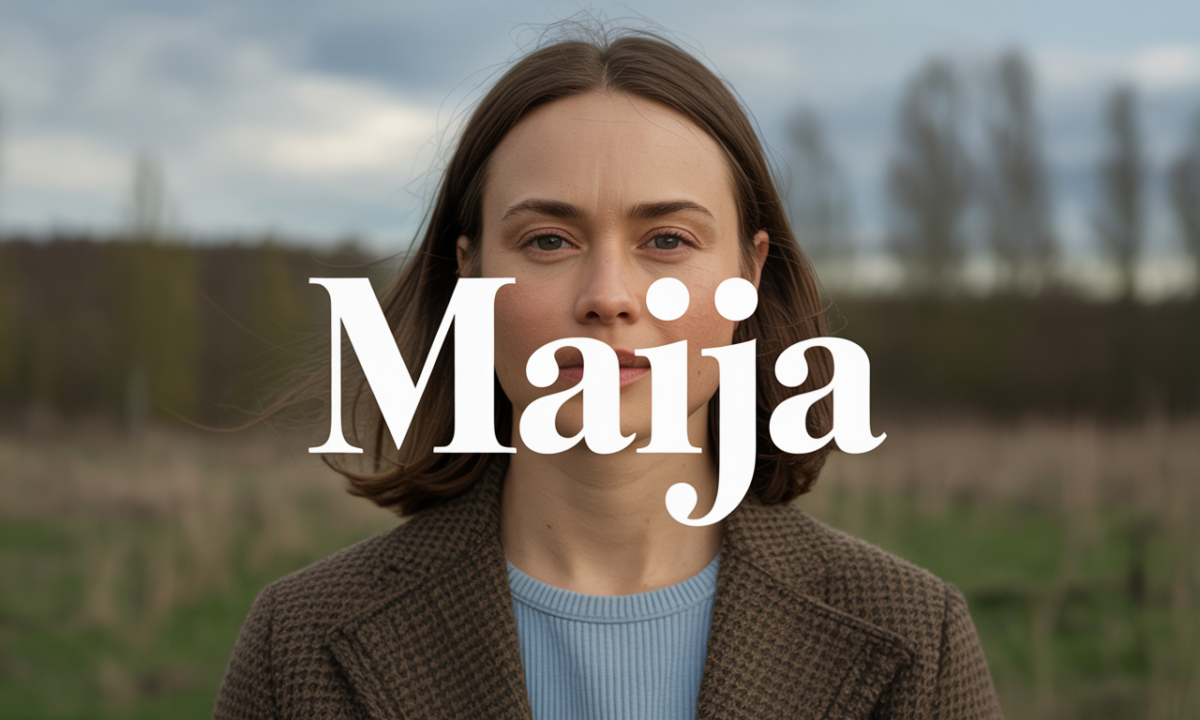 Illustration de Maija, Prénoms