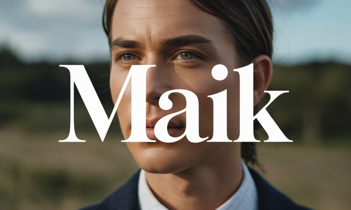 Illustration de Maik, Prénoms