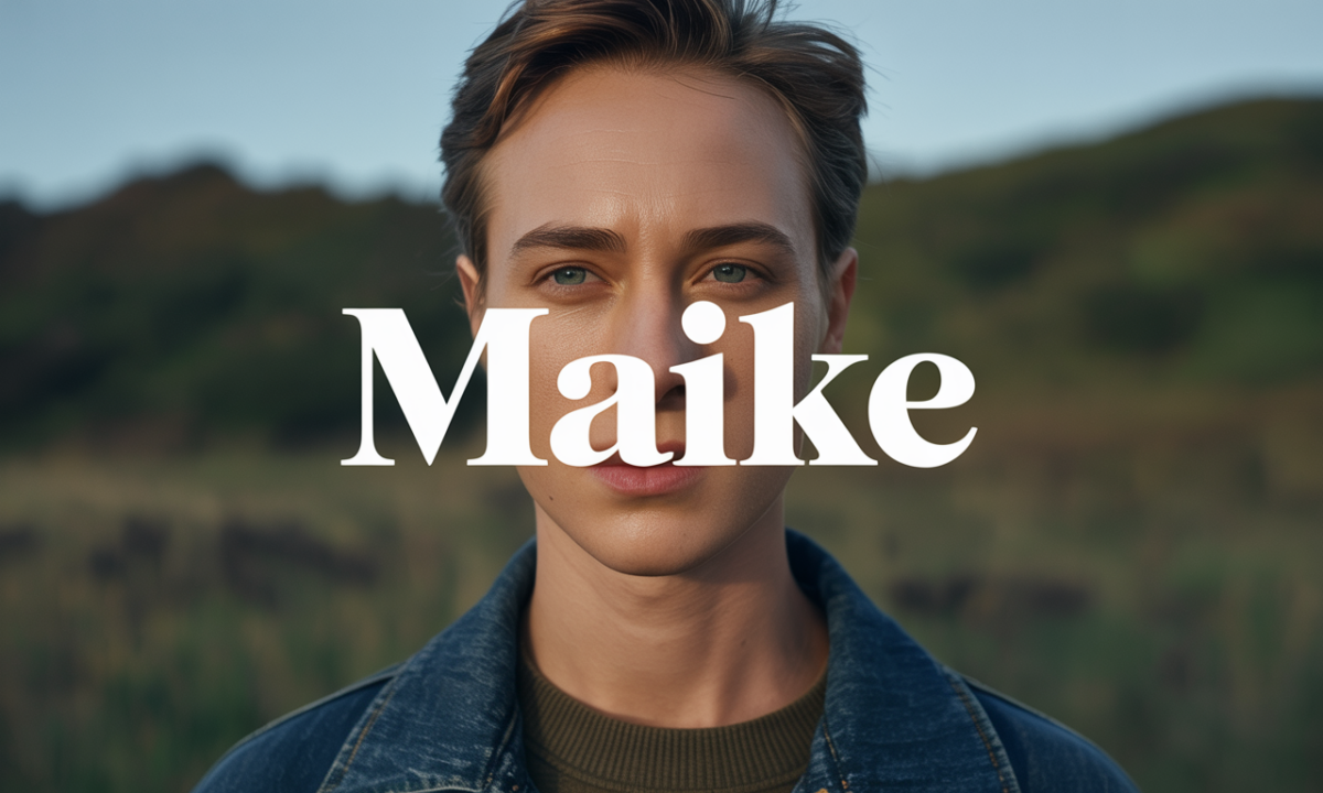 Illustration de Maike, Prénoms