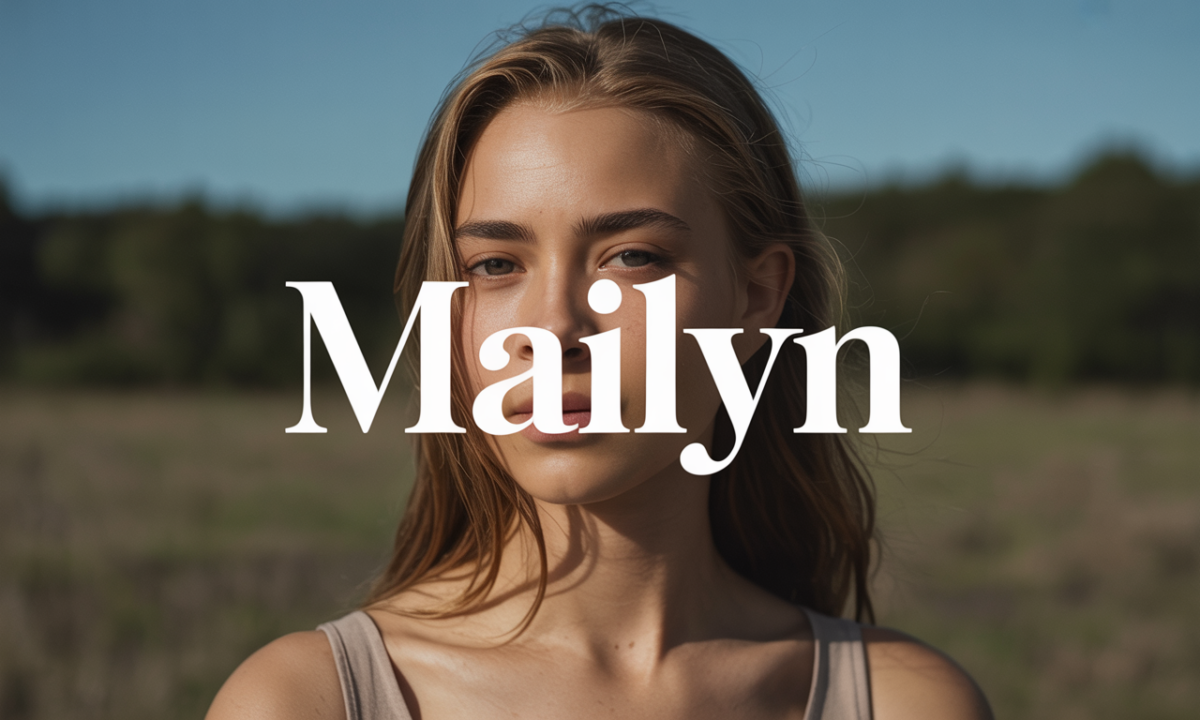 Illustration de Mailyn, Prénoms