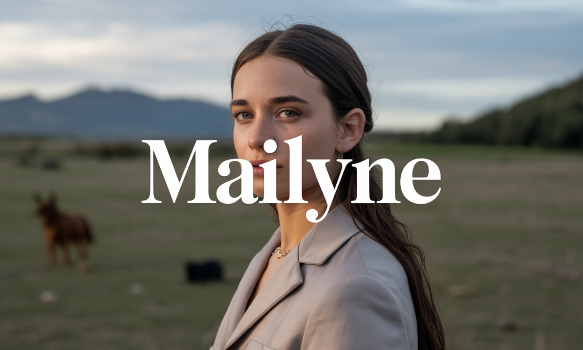 Illustration de Mailyne, Prénoms