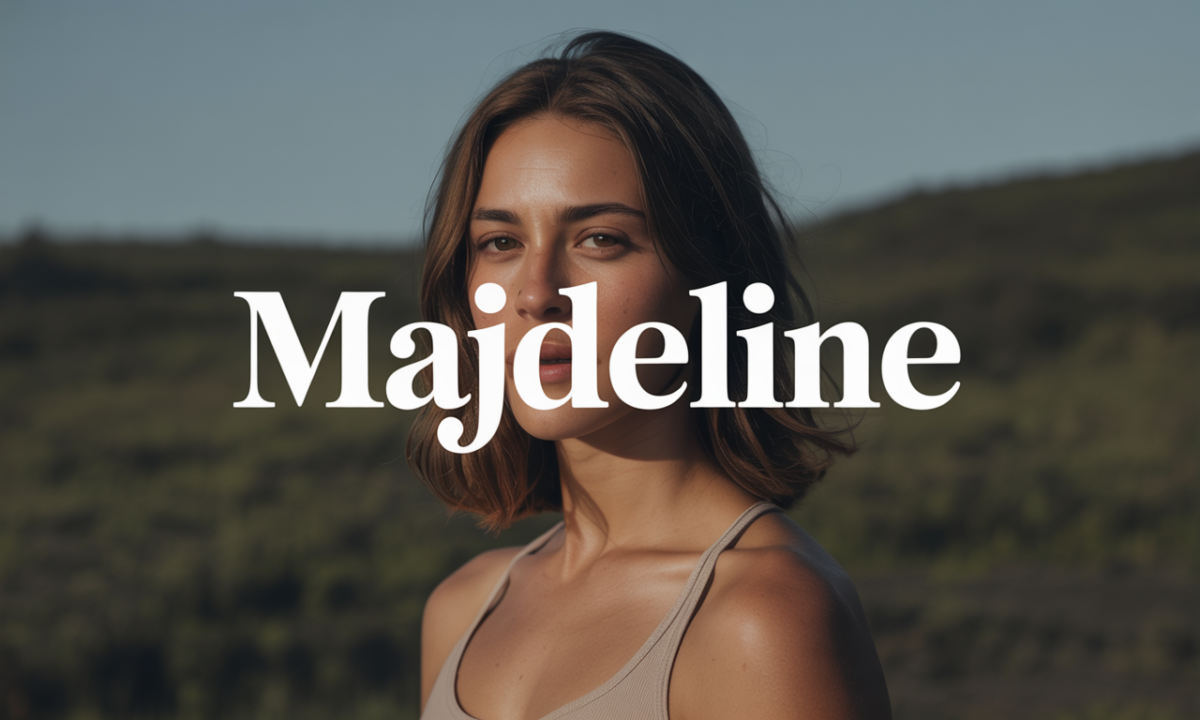 Illustration de Majdeline, Prénoms