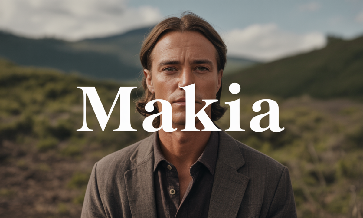 Illustration de Makia, Prénoms