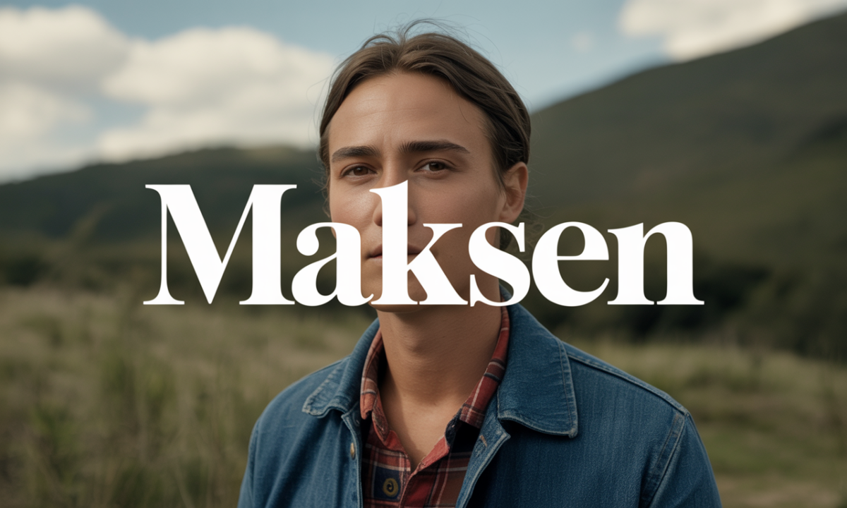 Illustration de Maksen, Prénoms