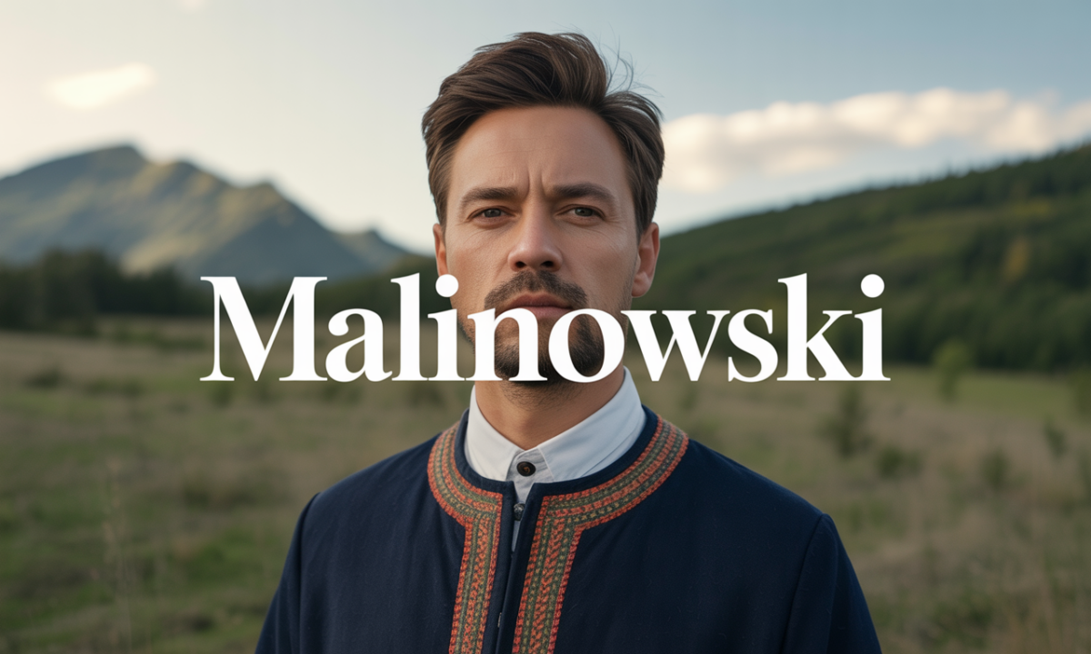 Illustration de Malinowski, Noms de famille