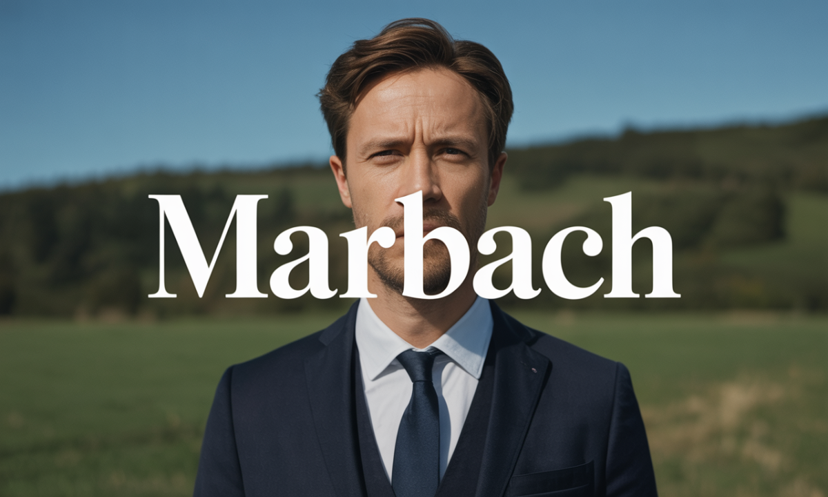 Illustration de Marbach, Noms de famille