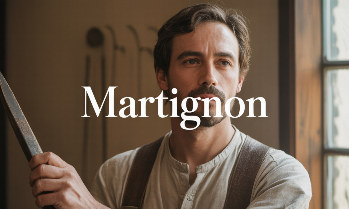 Illustration de Martignon, Noms de famille