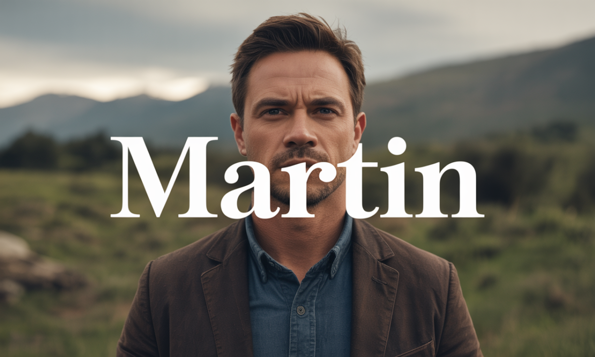 Illustration de Martin, Prénoms