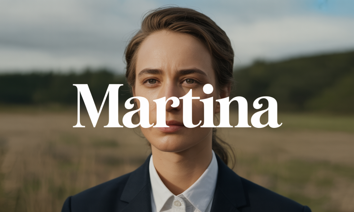 Illustration de Martina, Noms de famille