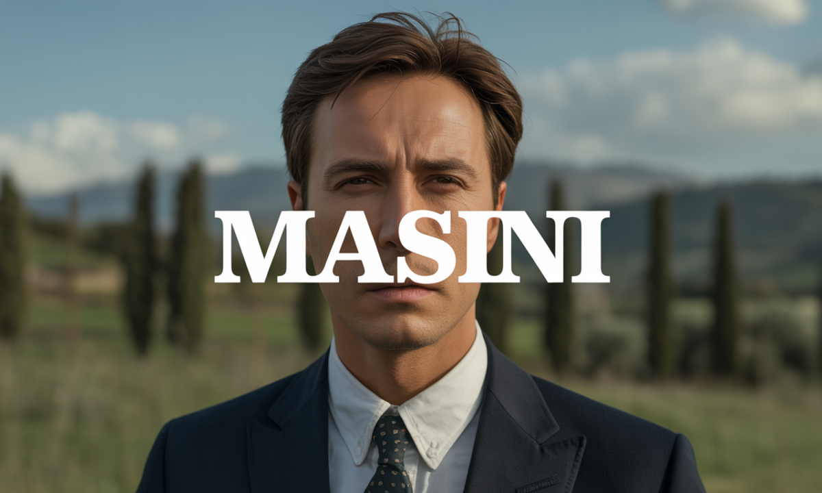 Illustration de Masini, Noms de famille