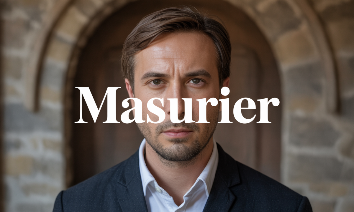 Illustration de Masurier, Noms de famille