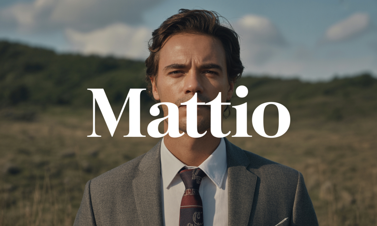 Illustration de Mattio, Noms de famille