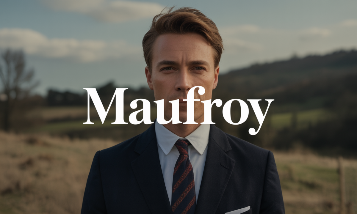 Illustration de Maufroy, Noms de famille