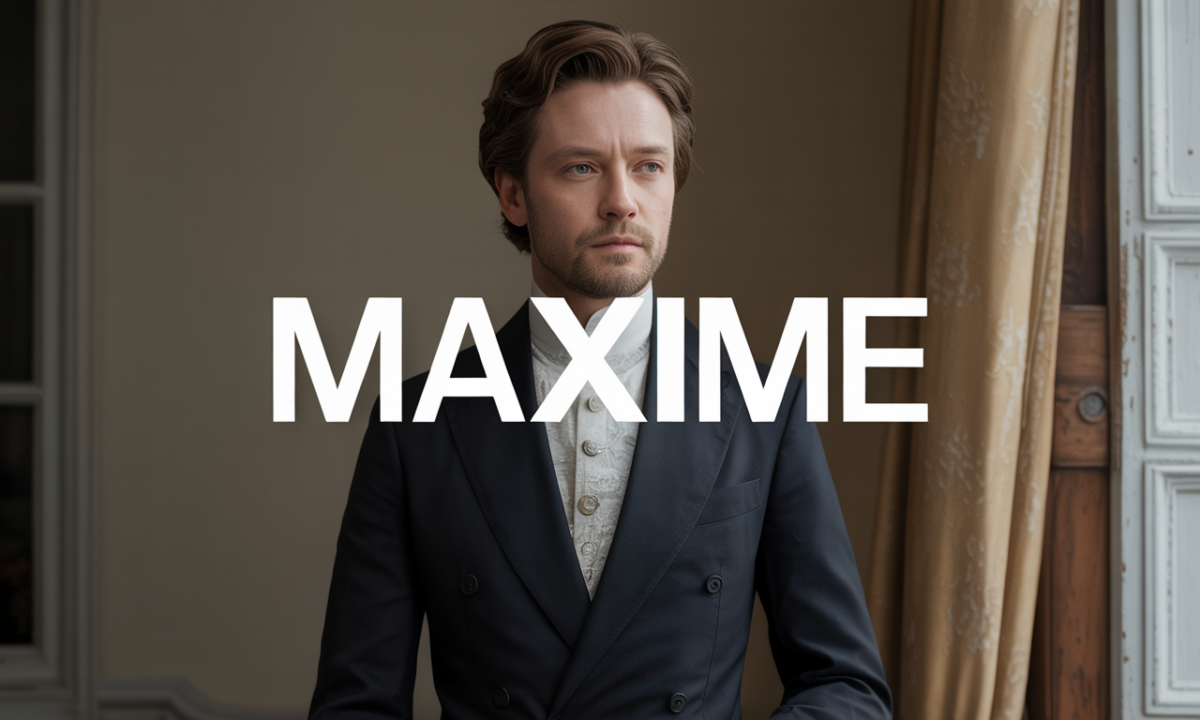 Illustration de Maxime, Noms de famille