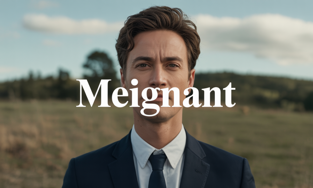 Illustration de Meignant, Noms de famille