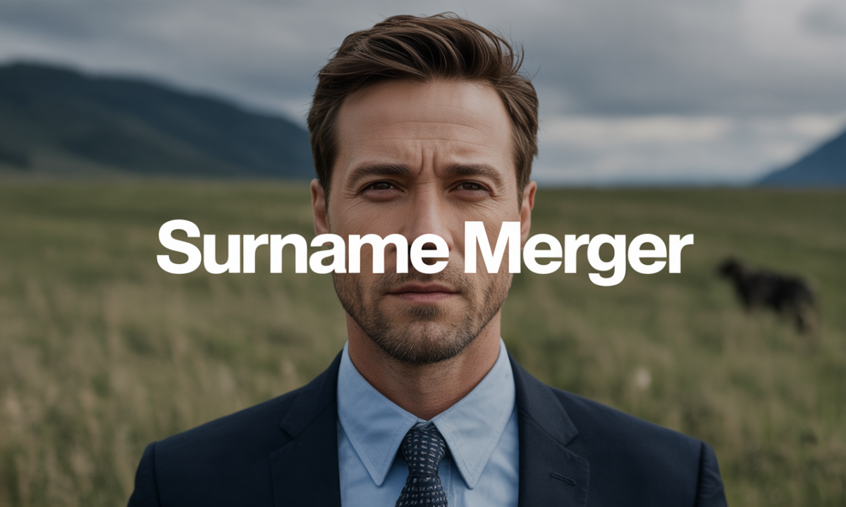 Illustration de Merger, Noms de famille