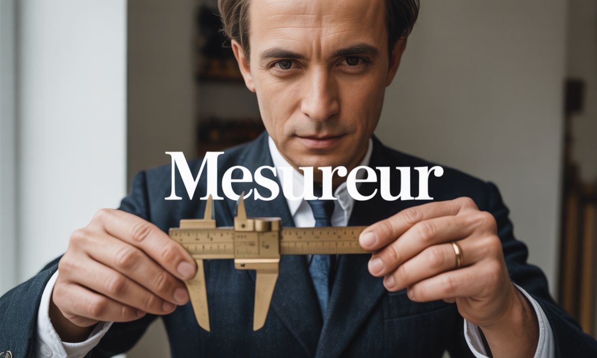 Illustration de Mesureur, Noms de famille