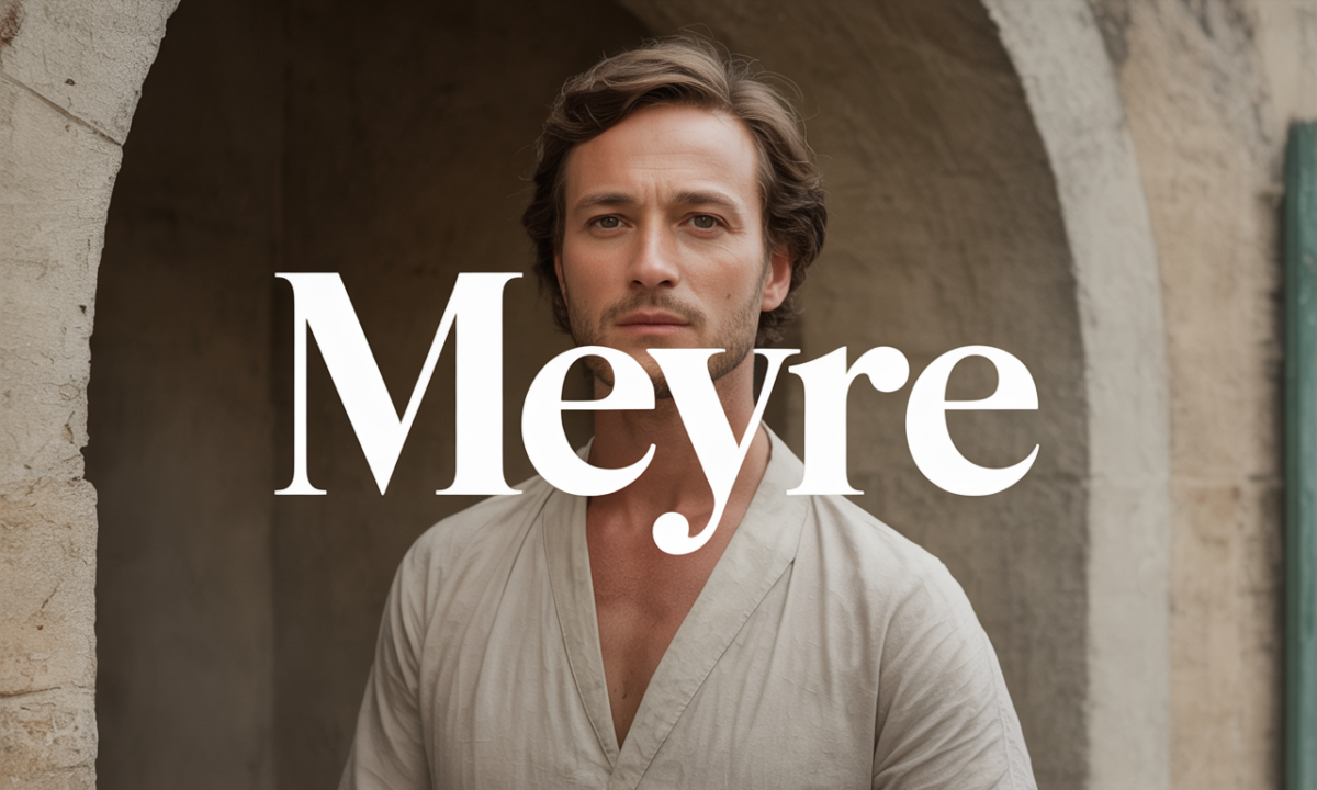 Illustration de Meyre, Noms de famille