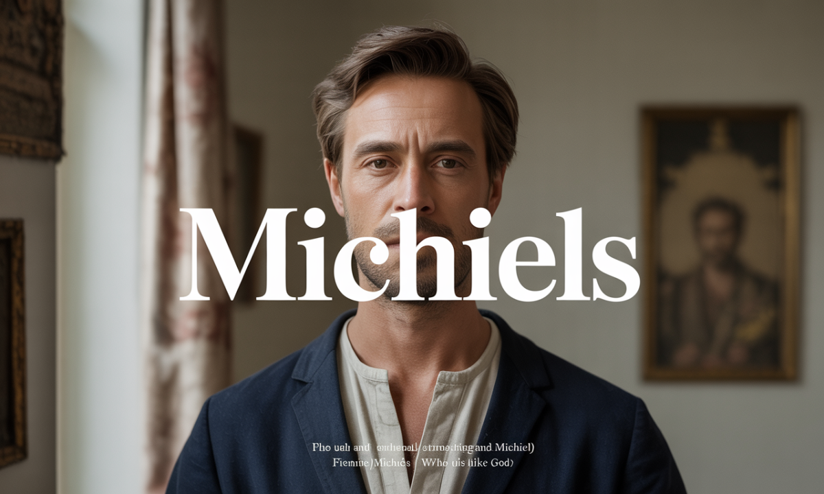 Illustration de Michiels, Noms de famille