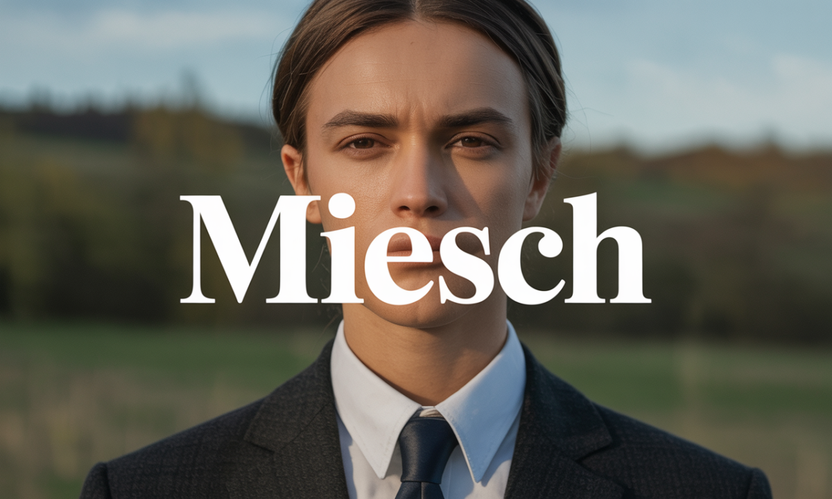 Illustration de Miesch, Noms de famille