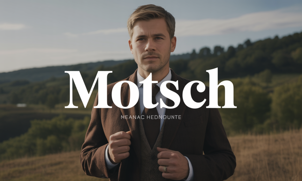 Illustration de Motsch, Noms de famille