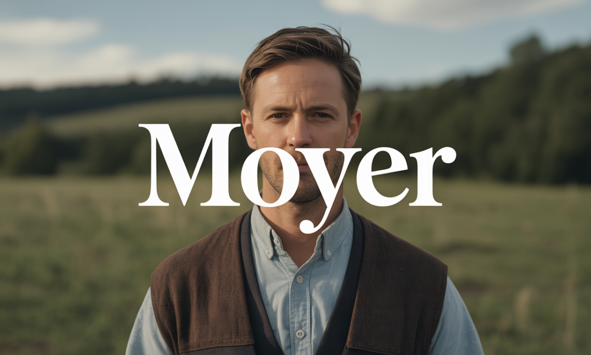 Illustration de Moyer, Noms de famille