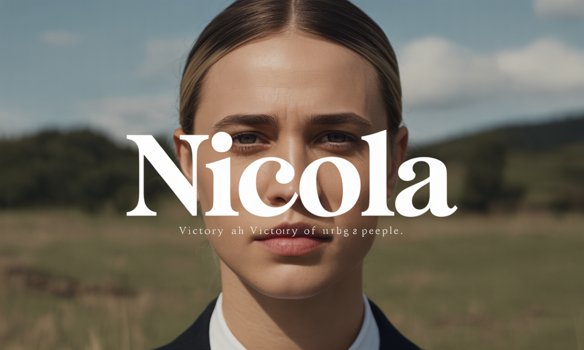 Illustration de Nicola, Noms de famille