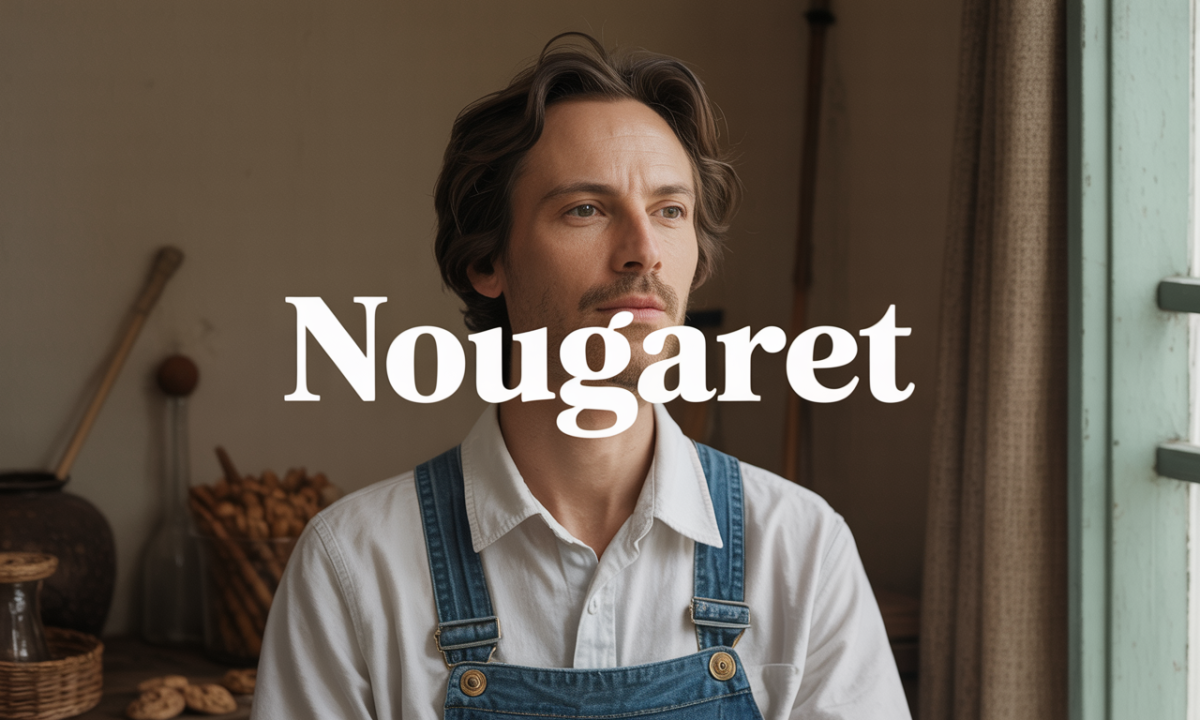 Illustration de Nougaret, Noms de famille