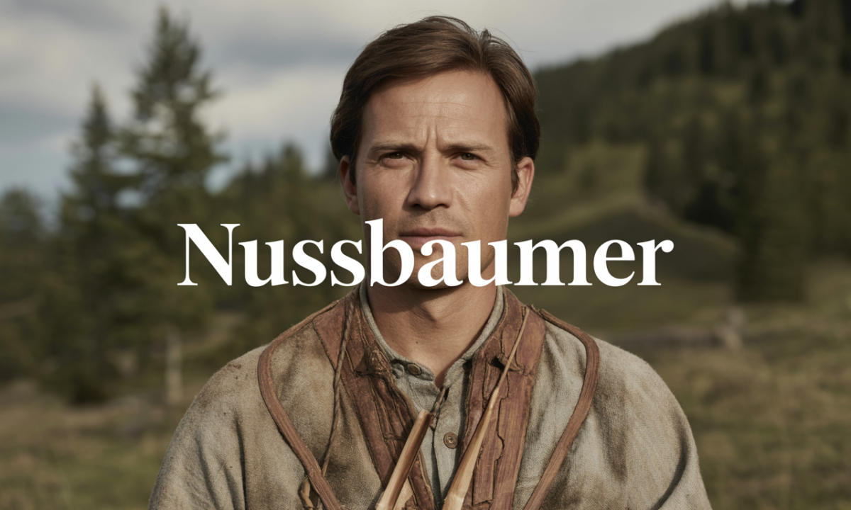 Illustration de Nussbaumer, Noms de famille