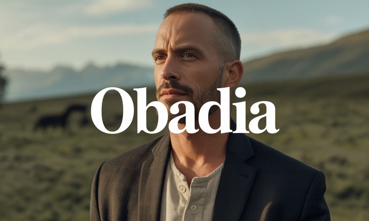 Illustration de Obadia, Noms de famille