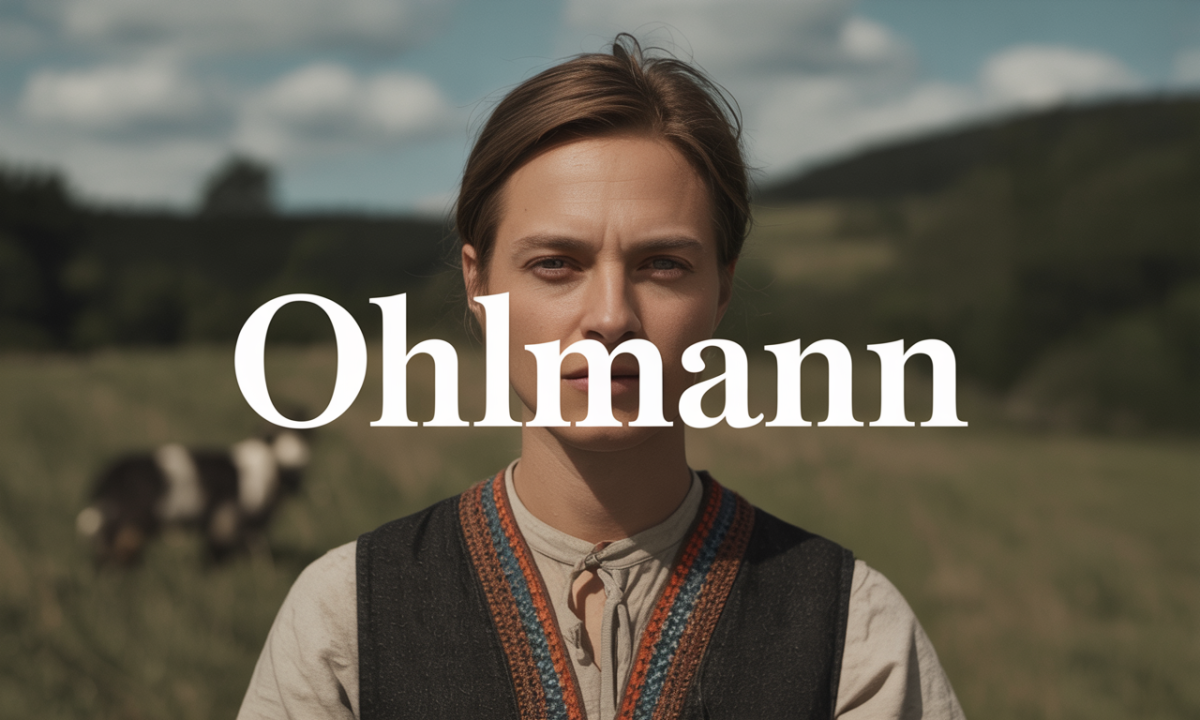 Illustration de Ohlmann, Noms de famille