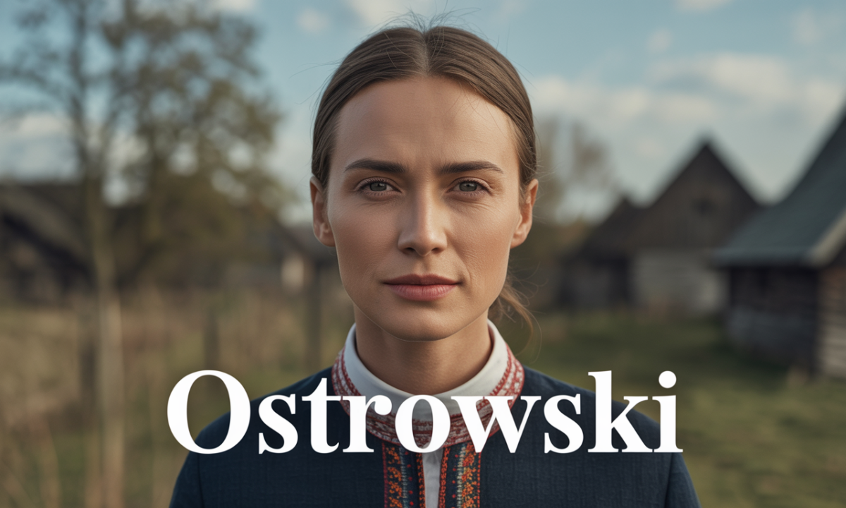 Illustration de Ostrowski, Noms de famille