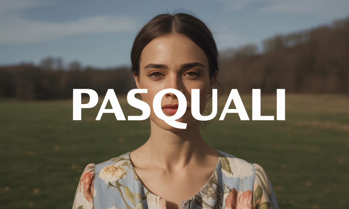 Illustration de Pasquali, Noms de famille