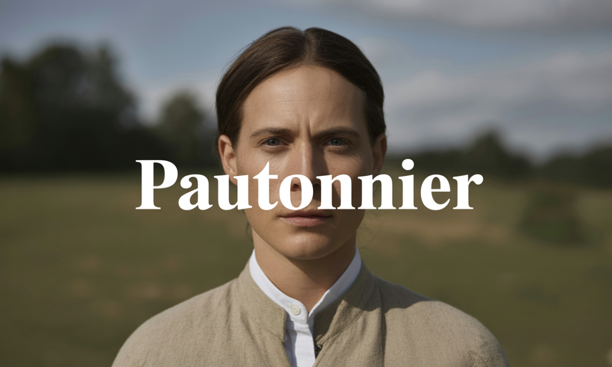 Illustration de Pautonnier, Noms de famille