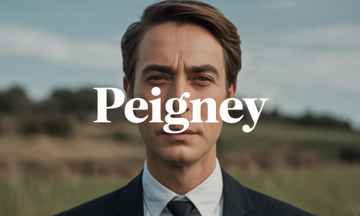 Illustration de Peigney, Noms de famille