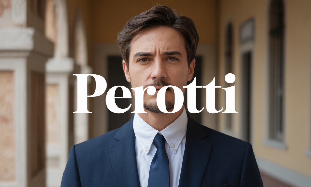 Illustration de Perotti, Noms de famille