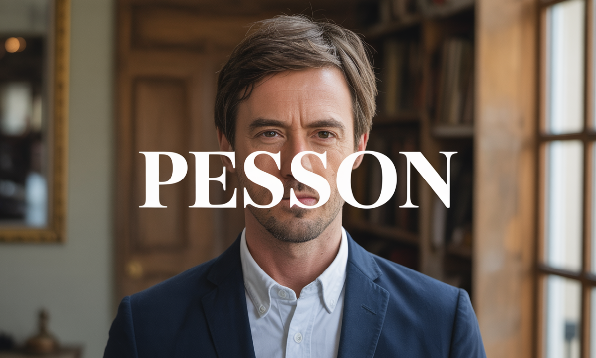 Illustration de Pesson, Noms de famille