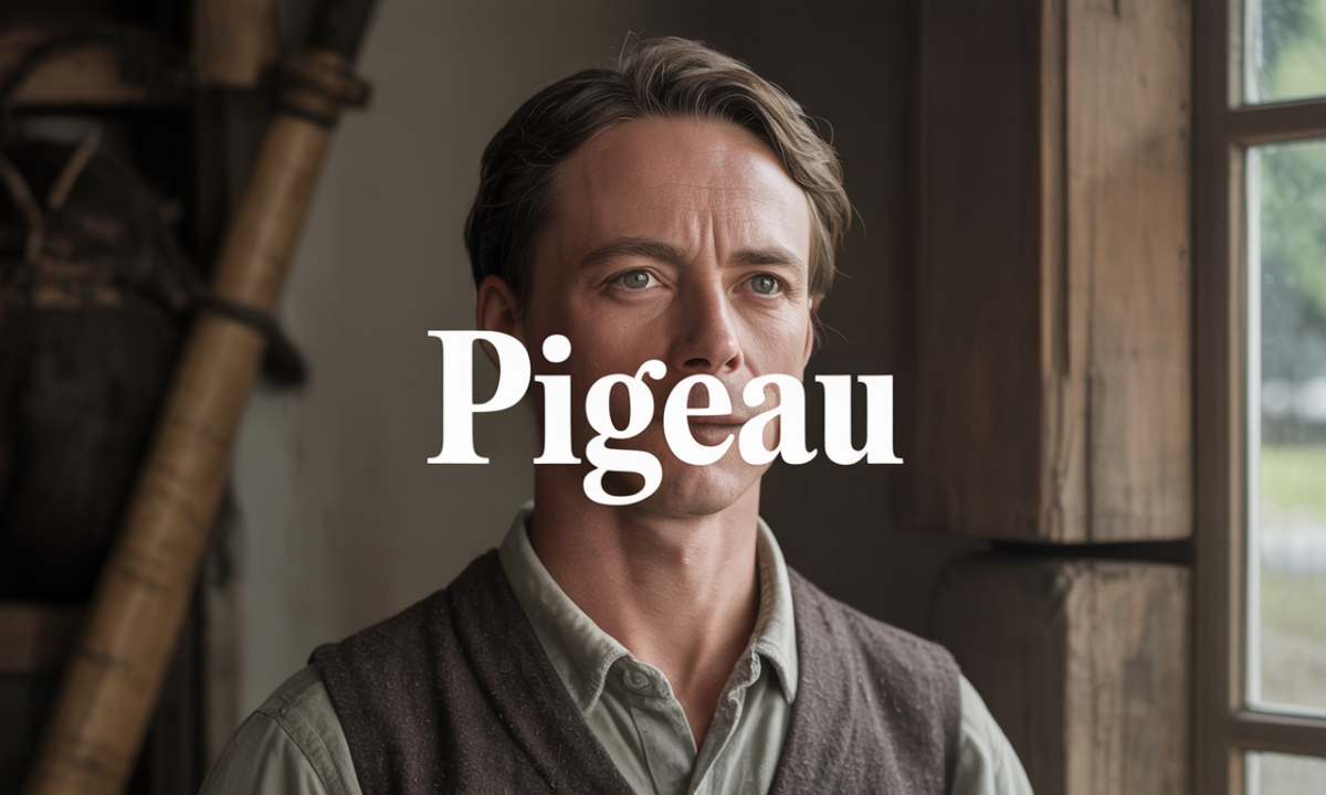 Illustration de Pigeau, Noms de famille