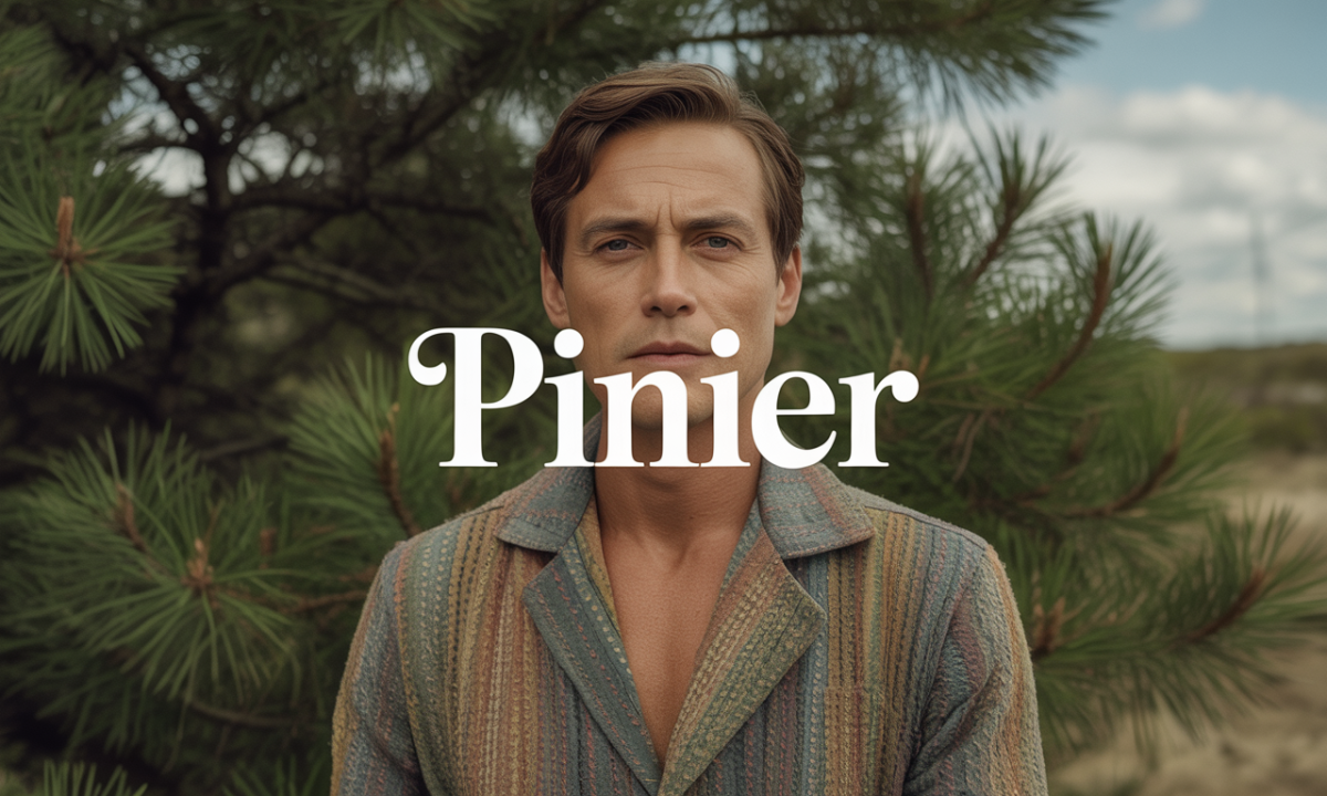 Illustration de Pinier, Noms de famille